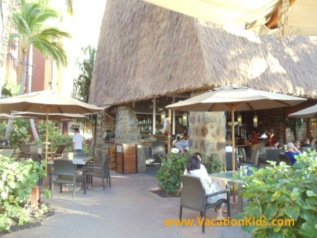 Off the Hook is an open-air, beachside lounge that resembles a fisherman's seaside shack and serves a variety of favorite drinks and Hawaiian-inspired appetizers.