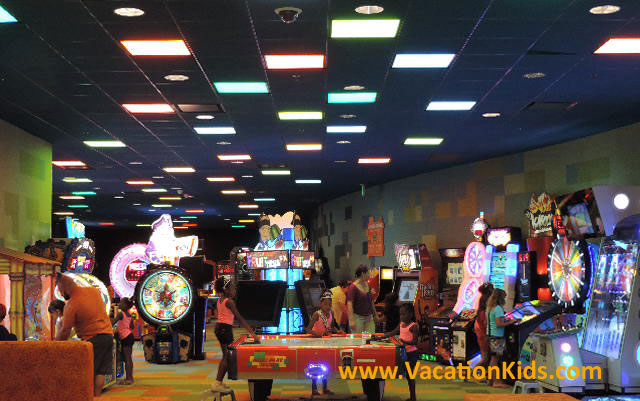 The Pixel Play arcade is a favorite of guests staying at Disney's Art Of Animation Resort
