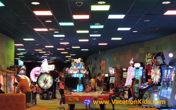 The Pixel Play arcade is a favorite of guests staying at Disney's Art Of Animation Resort