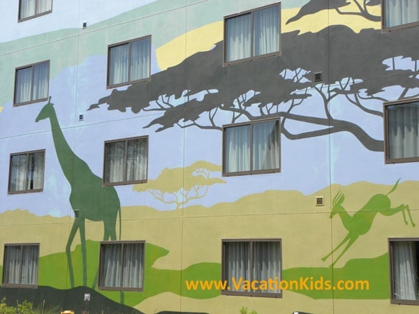 Your family will be immersed in the feeling of Africa at Art of Animation Lion King