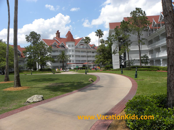 Enjoy lush and lavish grounds of Disney's Grand Floridian Resort