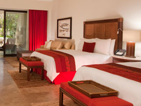 Huge comfortable suite await your family at the Grand Velas Riviera Maya
