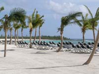 The Barcelo Maya Tropical offers guests over a mile of white sand beach with turquoise waters