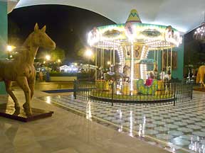 Iberostar Lindo guest can enjoy a shopping mall right on complex property complete with a carousel