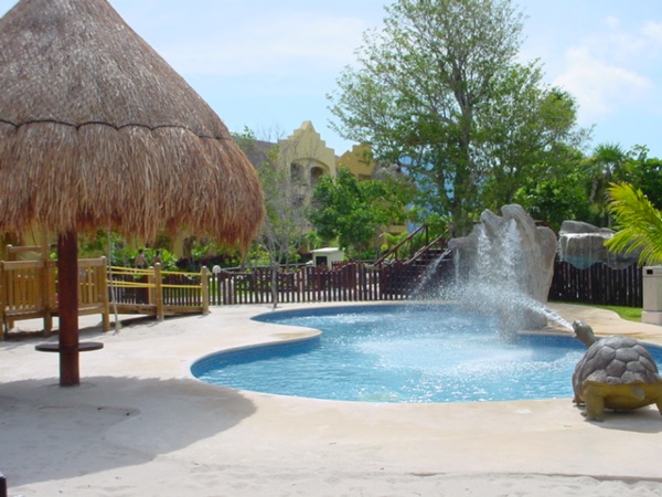 Kids Club pool at the Iberostar Paraiso Beach resort