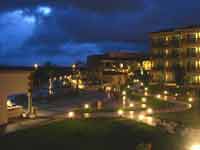 Evening time at Hotel Marina El Cid