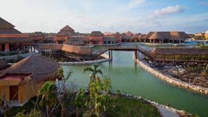 Grounds and resort views from the Grand Palladium White Sands