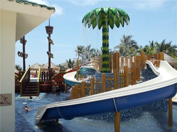 Kids waterpark at the Iberostar Cancun