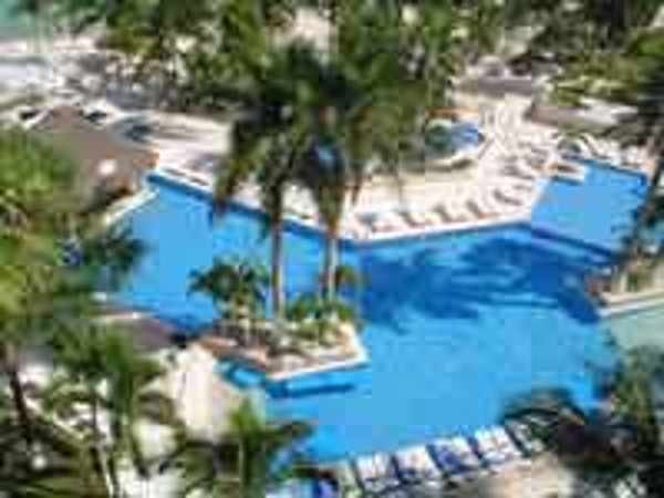 Main pool view at Dreams Puerto Aventuras Resort