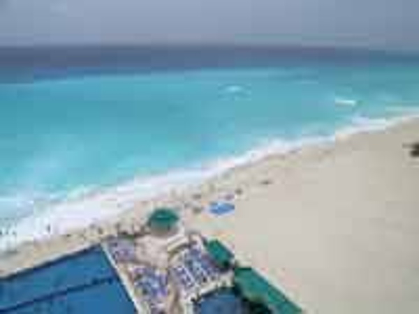 Gorgeous beach at the Great Parnassus Resort & Spa all inclusive family resort