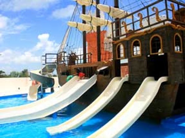 Treasure Island Water park at the Great Parnassus Resort & spa all inclusive family resort