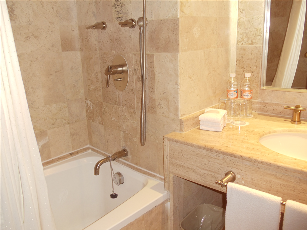 Marble baths at the Paradisus Cancun all inclusive resort