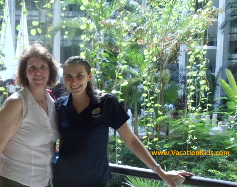Vacationkids Sally Black at the Paradisus Cancun with Alina Gonzales