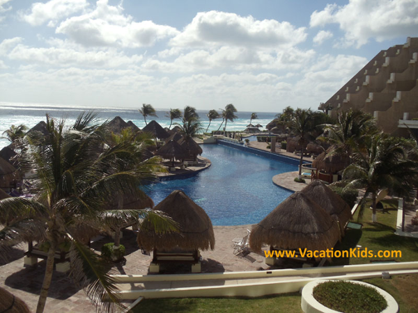 Paradisus Cancun pool view...picture your family here.