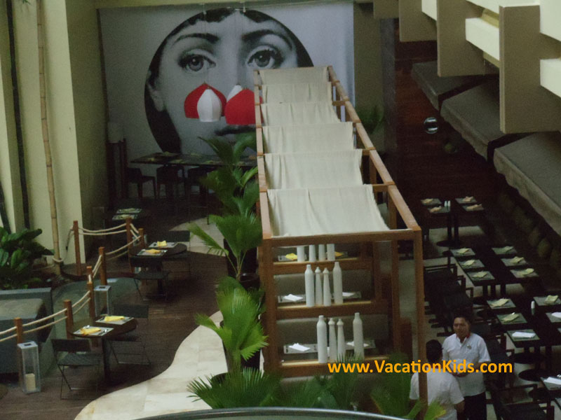 Fuego is the Italian Latin fusion restaurant at the Paradisus Cancun all inclusive resort