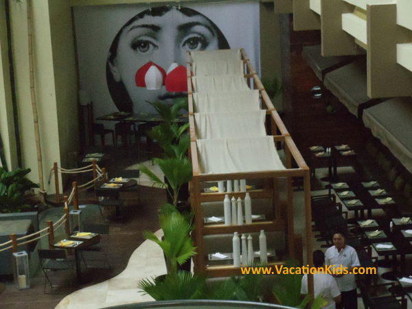 Fuego is the Italian Latin fusion restaurant at the Paradisus Cancun all inclusive resort