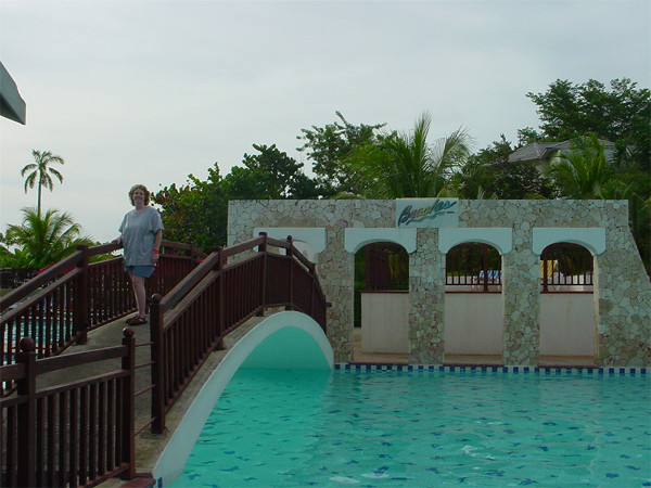 Vacationkids Sally Black during her visit to Beaches Negril