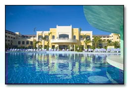 View of main lobby area at Iberostar Rose Hall Beach Resort Jamaica