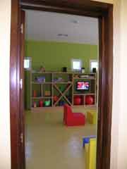 Fully air conditioned kids club at Now Punta Cana Resort
