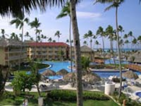 View of the grounds at Dreams Punta Cana Resort