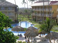 pool and gardens at Dreams Punta Cana Resort