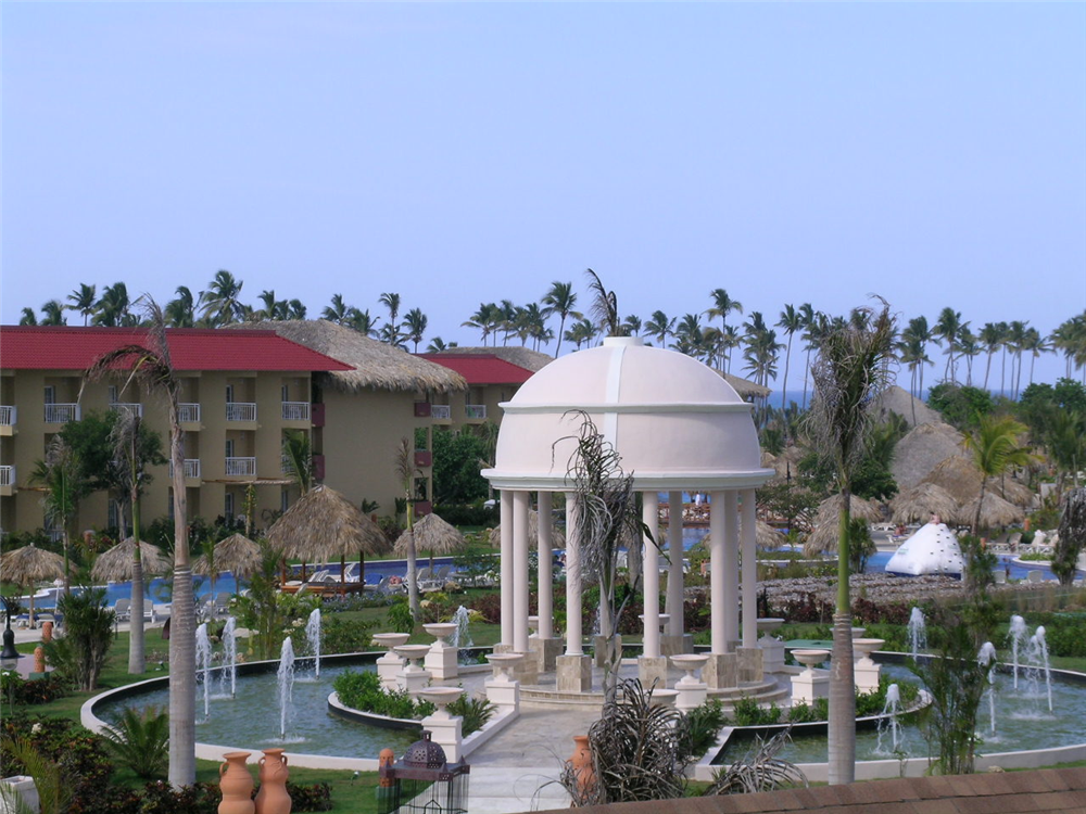 Romantic Wedding gazebo at Dreams Punta Cana Resort