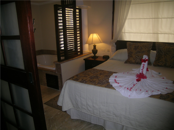 Comfortable rooms for families at the Melia Caribe Tropical Resort