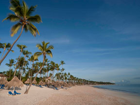 Gorgeous beach awaits your family at the Melia Punta Cana Resort