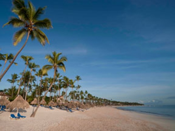 Gorgeous beach awaits your family at the Melia Punta Cana Resort