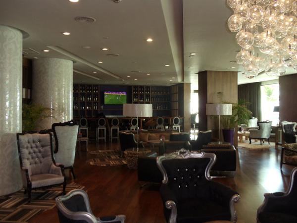 Bar One lobby bar at Sandos Cancun