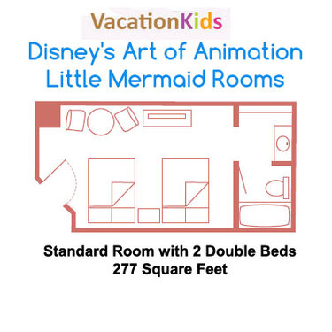 Art of Animation Little Mermaid Floor Plan