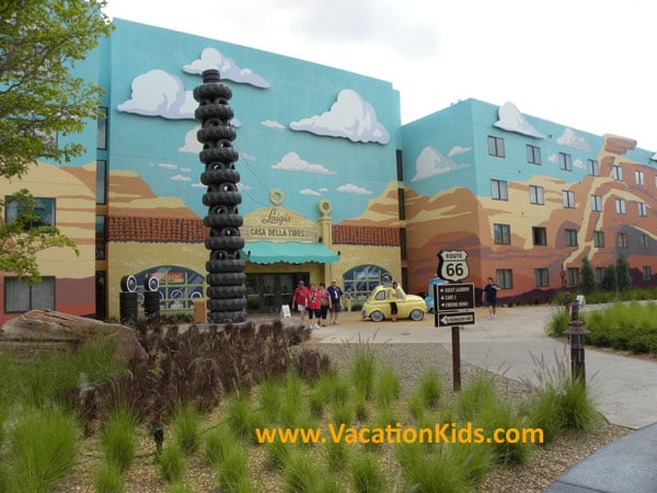Welcome to Radiator Springs at Disney's Art of Animation Car Suites
