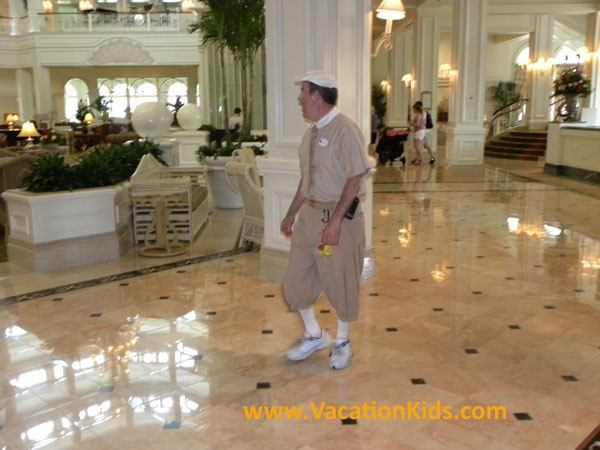 Grand Floridian cast members are dressed in turn of the century finest fashions