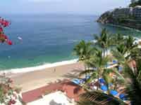 Secluded private beach at the Barcelo Puerto Vallarta