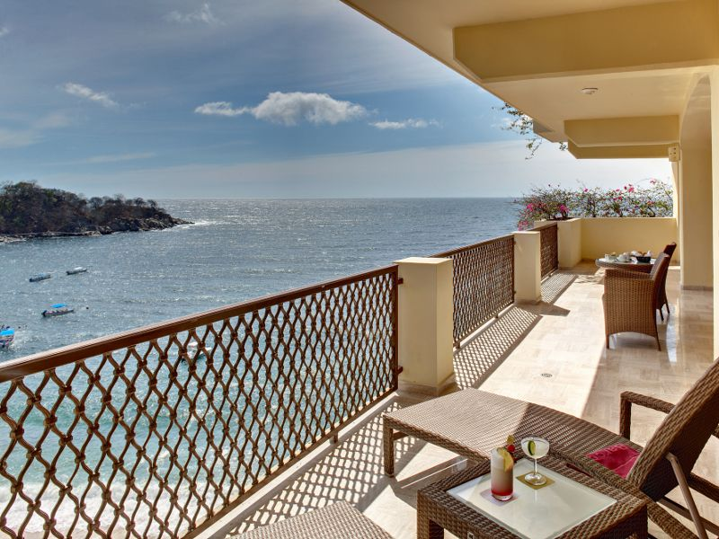 Balcony views from your room at Barcelo Puerto Vallarta