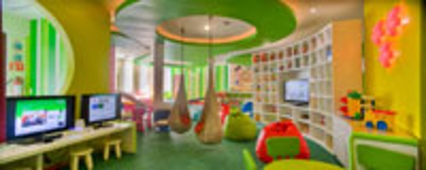 Azul Beach Resort Kids club complete with Fisher Price Toy lending program