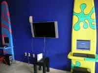 Video games at the Oasis Palm Cancun kids Club
