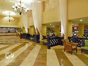 Omni Cancun Hotel and Villas lobby View
