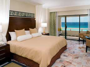 villa room at the Omni Cancun hotel and villas
