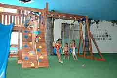 Indoor playground at the Kids club at the Great Parnassus Resort and spa