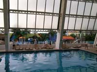 View of the Indoor pool at the Crown Paradise Hotel in Cancun