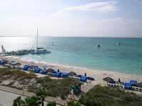 One of the world's best beaches at Grace Bay which is home to Beaches Turks & Caicos Resort