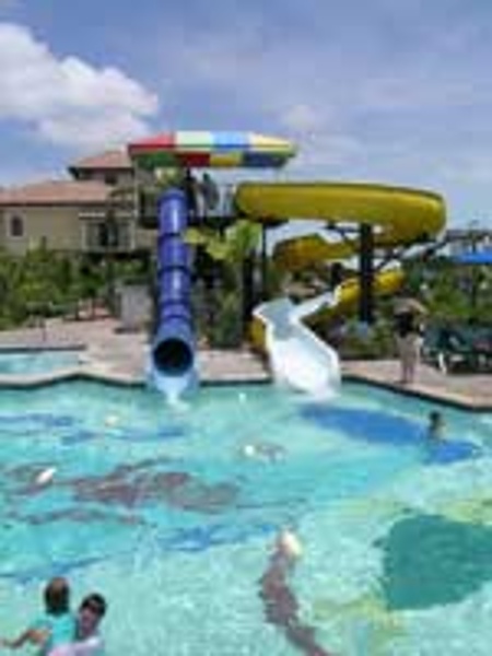 Straight or curly slide at Beaches Turks & Caicos waterpark