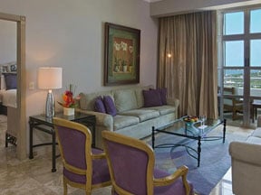 1 bedroom suites at Sandos Cancun