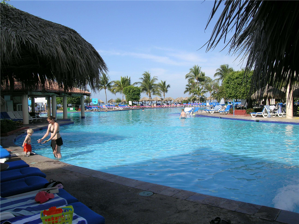 family pool at the Melia Puerto Vallarta